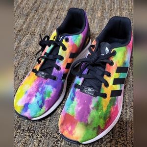 Watercolor Adidas Flux Torsion 6Y/7.5W